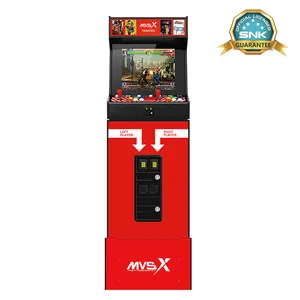 Interior clásico Retro operado 2 jugadores Arcade máquina de juego de lucha vertical SNK NeoGeo MVSX Multi juego Arcade máquina