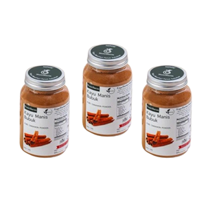 Polvo de nuez moscada orgánica Premium 100% especias aromáticas puras de alta calidad para recetas gourmet de Indonesia por Nutrifarm - Product Image 1