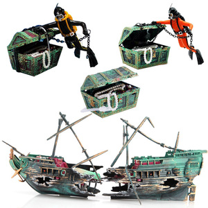 PKY Doe Pet - Nueva Decoración para Acuarios, Adorno <span class=keywords><strong>de</strong></span> Montaña Artificial <span class=keywords><strong>de</strong></span> Resina, Cueva Refugio para Peces y Camarones, Ideal para Cría - Product Image 5