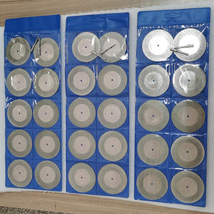 Disco de Diamante de 40 mm para <span class=keywords><strong>Cortar</strong></span> Azulejos, Soldado <span class=keywords><strong>con</strong></span> Láser, para <span class=keywords><strong>Cortar</strong></span> Piedras Preciosas, Disponible OEM para Herramienta Rotatoria <span class=keywords><strong>Dremel</strong></span> - Product Image 3