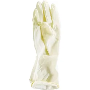 Manufacture of medical sterile latex surgical gloves 100% natural latex