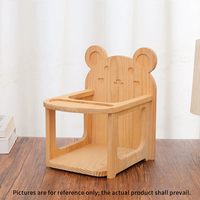 Chaise en bois faite à la main pour hamster, plateau, accessoires de cage pour petits animaux, décoration d'habitat, maison, accessoires photo, jouets pour animaux de compagnie, hamster, souris