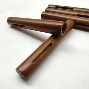 Eucalyptus Wooden Cylinder Handle Cylindrical Furniture Knob Durable <b>Rustic</b> Design - Product Image 1