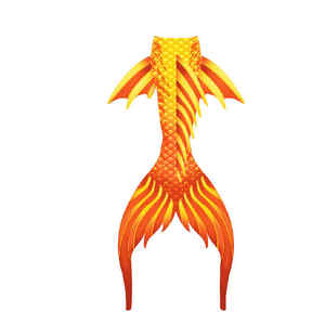 Monopalme <span class=keywords><strong>de</strong></span> natation <span class=keywords><strong>queue</strong></span> <span class=keywords><strong>de</strong></span> <span class=keywords><strong>sirène</strong></span> mignonne à la mode avec certificat CE maillots <span class=keywords><strong>de</strong></span> bain d'été pour filles avec logo avant imprimé léopard et Paisley - Product Image 3