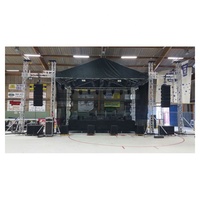 Équipement d'événement de bonne qualité auvent de concert en aluminium système de botte de plate-forme de scène de toit à usage intensif à vendre