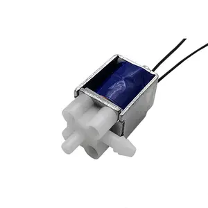 Mini válvulas solenoides Micro 2 posiciones 3 vías válvula solenoide eléctrica Dc 5V 6V para bomba de aire de Gas válvulas de Monitor de presión arterial Diy - Product Image 1