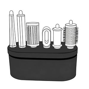 HS 08 1:1 Versão Original 6 em 1 Modelador de Cabelo Profissional Preço de Fábrica / Roxo Brilhante Cristal - Product Image 3