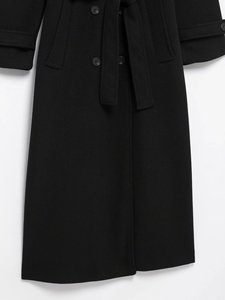 <span class=keywords><strong>Manteau</strong></span> <span class=keywords><strong>long</strong></span> rétro à double boutonnage pour <span class=keywords><strong>femme</strong></span>, nouvelle collection automne-<span class=keywords><strong>hiver</strong></span> 2026, avec ceinture, manches longues, accessoires de mode - Product Image 4