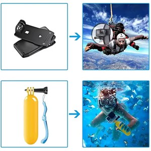 Kit de Accesorios para Cámara de Acción HONGDAK 58 en 1, Juego de Accesorios para GoPro Hero 13 12 <span class=keywords><strong>11</strong></span> 10, Monopié, Palo Selfie, Clip - Product Image 2