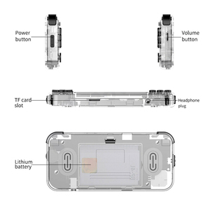 Máy chơi game cầm tay powkiddy q90 máy chơi game cầm tay máy chơi game android <span class=keywords><strong>mini</strong></span> retro hoài cổ máy chơi game cậu bé bắt nạt - Product Image 6