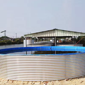 Tilapia <span class=keywords><strong>Catfish</strong></span> Aquaculture Pisciculture Étang Équipement Réservoir D'aquaculture Rond Pour Crevette Crevette - Product Image 4