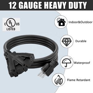 <span class=keywords><strong>Cable</strong></span> <span class=keywords><strong>de</strong></span> Extensión para Exteriores Impermeable SJTW <span class=keywords><strong>de</strong></span> 3 Tomas, Calidad <span class=keywords><strong>de</strong></span> Supermercado, Directo <span class=keywords><strong>de</strong></span> Fábrica Linsheng, 12/3 - Product Image 2