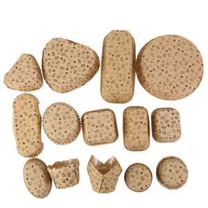 Artisanat papier polygone Cakecup cuisson ménage gâteau tasses résistance à haute température plusieurs tailles disponibles moules à cupcake - Product Image 1