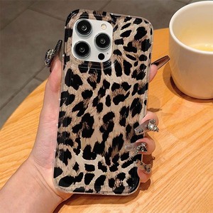 <span class=keywords><strong>Cover</strong></span> per Cellulare con Stampa Leopardata alla Moda, Antiurto e Anticaduta in TPU per <span class=keywords><strong>iPhone</strong></span> X Xr Xs Max 11 12 13 14 15 16 17 - Product Image 5