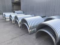 Tubería de Acero Corrugado Galvanizado con Certificación ASTM, Tamaño Personalizado, para Proyectos de Alcantarillas y Aplicaciones de Doblado