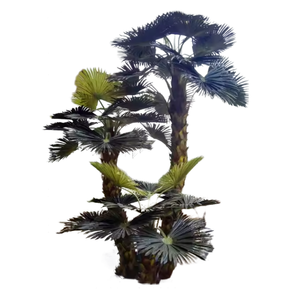 Glasvezel Kokospalm Landschap Luchthaven Hotel Tuin Outdoor Hoge Kunstmatige Palmboom - Product Image 3