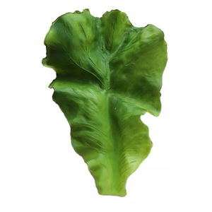 Lechuga Artificial Realista, Verduras para Ensalada, Decoración de Cocina para Halloween, Verduras Verdes de Plástico para Decoración Festiva - Product Image 1