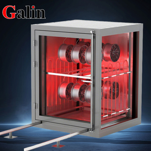 أواني معدات نظام خط كشك بندقية الفرن التلقائي فرن الخبز الصناعي عجلة معدنية - Product Image 2