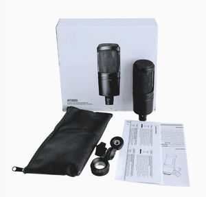 Micrófono condensador cardioide avanzado <span class=keywords><strong>AT2020</strong></span> para grabación de karaoke y actuaciones en vivo, superventas con material metálico - Product Image 4