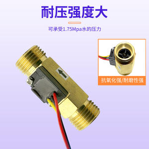 Sensor de Flujo de Líquido SEN-HZ21WI-60 para Circulación de Agua Caliente, Sensor de Flujo de Agua de Efecto Hall - Product Image 3