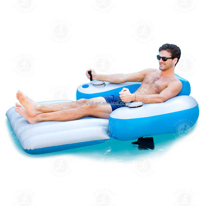 Lounge Raft Pool Inflatable Float Motorized Pool Lounge Raft Floatie Swimming Toys ...