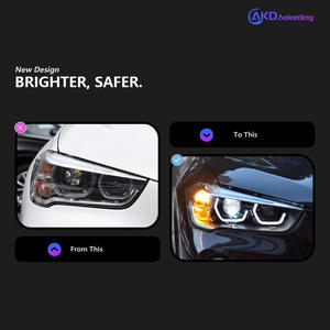 Para BMW X1 F48 2016-2019 luces de señal LED modificadas DRL faros de xenón dinámicos accesorios de coche de larga duración para modelo M4 - Product Image 2