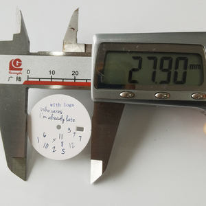 หน้าปัดนาฬิกาสีขาวคุณภาพสูงสำหรับนาฬิกา Milgauss ขนาด 40 มม. รุ่น <span class=keywords><strong>116400</strong></span> ใช้ได้กับกลไก 3135, อะไหล่เปลี่ยนนาฬิกา - Product Image 2