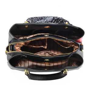 2025 vente chaude PU cuir femme sacs à main grande capacité dame <span class=keywords><strong>Mesager</strong></span> sacs avec écharpe mode femme sacs à bandoulière - Product Image 2