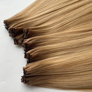 Extensions 100% vierges, double trame, Genius Weft, pour un mélange naturel et sans couture, ajoutant de la longueur, du volume, durables et flexibles - Product Image 5