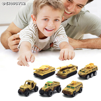 1:64 Ölçekli Alaşımlı Tank Askeri Öğrenme Oyuncak Araç Seti Füze Fırlatıcı Kamyon Özel Döküm Model Araba Çocuklar İçin Erken Eğitim