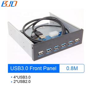 Werks großhandel 5,25 "CD-Treiber Desktop-Frontplatte mit 4 USB3.0 2 USB2.0-Anschluss für PC-Computer gehäuse - Product Image 3