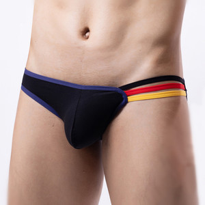 Slip Bikini Giapponesi a Vita Bassa con Apertura a Bottone, in Tessuto Traspirante Lavorato a Maglia, per Ragazze e Donne Mature - Product Image 1