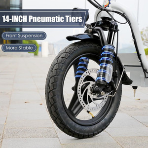Monopattino Elettrico Caroma per Adulti Peak 819W, Pneumatici Larghi da 14 Pollici, 45 Km/h, Carico Massimo 150 Kg - Product Image 6