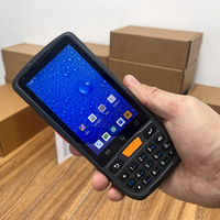 PDA portable 4G, 4,0 pouces, IP66, étanche, Android 9, robuste, lecteur de codes-barres laser 1D 2D, en stock