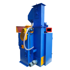 Machine de sablage automatique à bande transporteuse, sablage intensif pour pièces cylindriques - Product Image 4