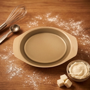 MIXWARES Moule <span class=keywords><strong>à</strong></span> <span class=keywords><strong>mini</strong></span>-pains réutilisable antiadhésif - Moule <span class=keywords><strong>à</strong></span> gâteau au fromage en acier au carbone, plats ovales pour <span class=keywords><strong>gratin</strong></span>, pour la cuisson du pain et des gâteaux - Product Image 3
