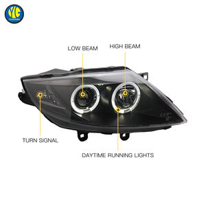 YU GUANG per BMW <span class=keywords><strong>Z4</strong></span> serie <span class=keywords><strong>E85</strong></span> obiettivo frontale 2003-2009 ricambi Auto <span class=keywords><strong>E85</strong></span> aggiornamento luci anteriori fari DRL proiettori LED faro - Product Image 5