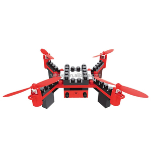 Kit Drone RC untuk anak-anak, Drone perakitan DIY blok bangunan <span class=keywords><strong>2</strong></span>.4 GHz 4 saluran 6 sumbu - Product Image 3