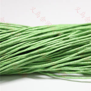 Corde en <span class=keywords><strong>coton</strong></span> ciré 1.5mm, cordon <span class=keywords><strong>macramé</strong></span> pour étiquette volante, vente en gros d'usine - Product Image 6