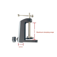 Clip en forme de I léger et durable clip de support en porte-à-faux en métal accessoires de support de base à angle droit fixe de bureau