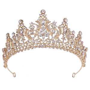 <span class=keywords><strong>Couronne</strong></span> de mariée romantique, diadème de <span class=keywords><strong>princesse</strong></span>, <span class=keywords><strong>couronne</strong></span> en strass, diadèmes et couronnes de mariage - Product Image 4