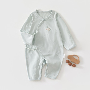 Tutina Estiva per Neonati, Completo per Bambini di Piccoli <span class=keywords><strong>Mesi</strong></span>, Pigiama Traspirante per Neonati, Modello Harry - Product Image 4
