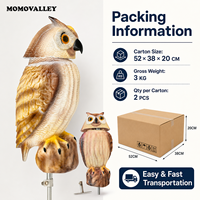 Momovalley Blanc Chaud IP65 Hibou LED Décor Diwali Lampes Étanche Ornement pour Fête Jardin Festivals Creative Motif Éclairage