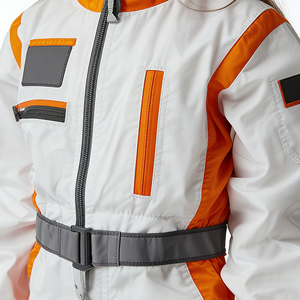 Kostum Film TV Astronot Anak-anak Setelan Jumpsuit Spaceman Pakaian Bermain Peran Pesta Halloween Pakaian Anak-anak Uniseks - Product Image 4
