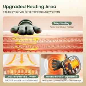 FOYOGA, Masajeador de Cuello con Calor, Shiatsu 4D, Biónico, con Control Remoto Inalámbrico y Batería de 2000mAh, Uno de los Diez Más Vendidos en China, para la Salud - Product Image 4