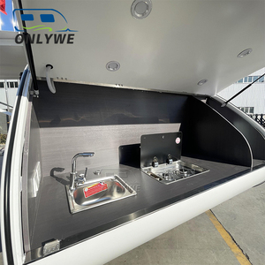 Remolque Compacto Tipo Lágrima ONLYWE, Remolque para Todas las Estaciones, Remolque Tipo Lágrima, Cámper Tipo Lágrima con Cocina - Product Image 5