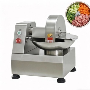 Petite machine automatique de hachage et de mélange de viande, hachoir à légumes avec bol, <span class=keywords><strong>coupe</strong></span>-légumes et viande, mélangeur sous vide - Product Image 2