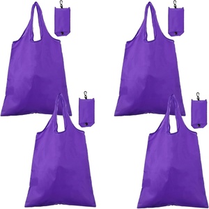 Custom Print Recycled Sublimation <b>Foldable</b> Shopping <b>Bag</b> With Pouch <b>Foldable</b> Party Recycle Custom Grocery Eco - Product Image 1