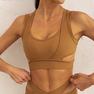 Pt Sports Nouveau design, sous-vêtements <span class=keywords><strong>de</strong></span> sport côtelés et ajourés, respirants, avec coutures en maille, shorts <span class=keywords><strong>de</strong></span> fitness, ensemble <span class=keywords><strong>de</strong></span> yoga, haut <span class=keywords><strong>de</strong></span> soutien-gorge - Product Image 2