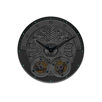 Montres mécaniques pour hommes avec double tourbillon volant, motif dragon, lumineuses et étanches, conception personnalisée OEM ODM, nouveau design, avec protection du copyright
